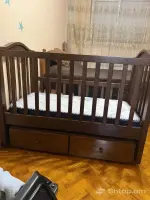 Buy a Beech Wood Baby Crib image thumbnail 0