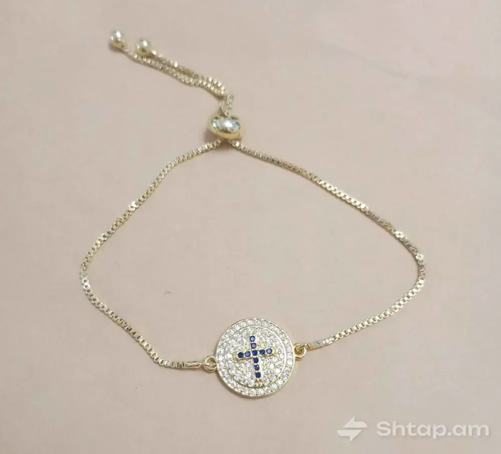 Gold-Plated Bracelets with Unique Design 0