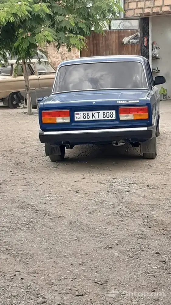 Lada 2107՝ 2008թ., հեղուկ գազով և բենզինով, կապույտ գույն 3
