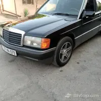 Mercedes-Benz 190E՝ սև գույնի, լավ վիճակում image thumbnail 0
