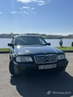Mercedes-Benz C-Class սև գույնի մեքենա վաճառվում է image thumbnail 1