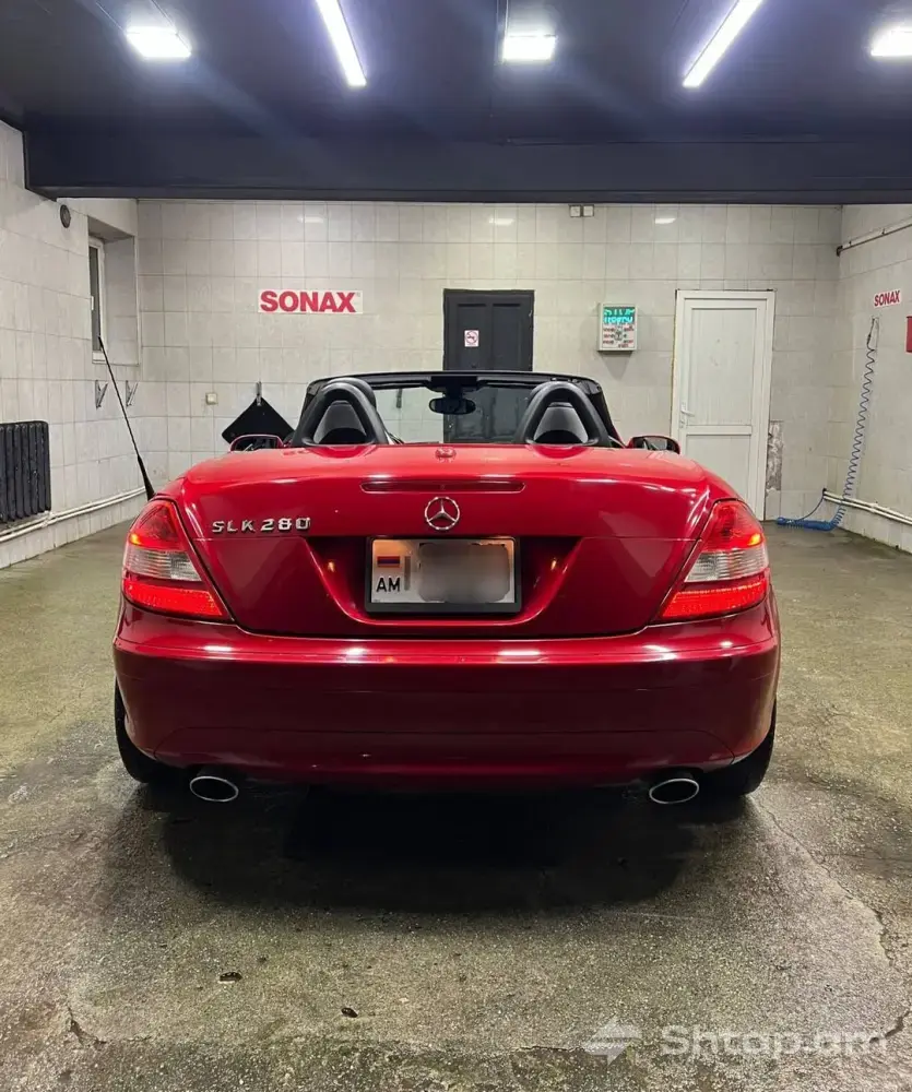 Mercedes-Benz SLK 280 Կարմիր Կաբրիոլետ 3
