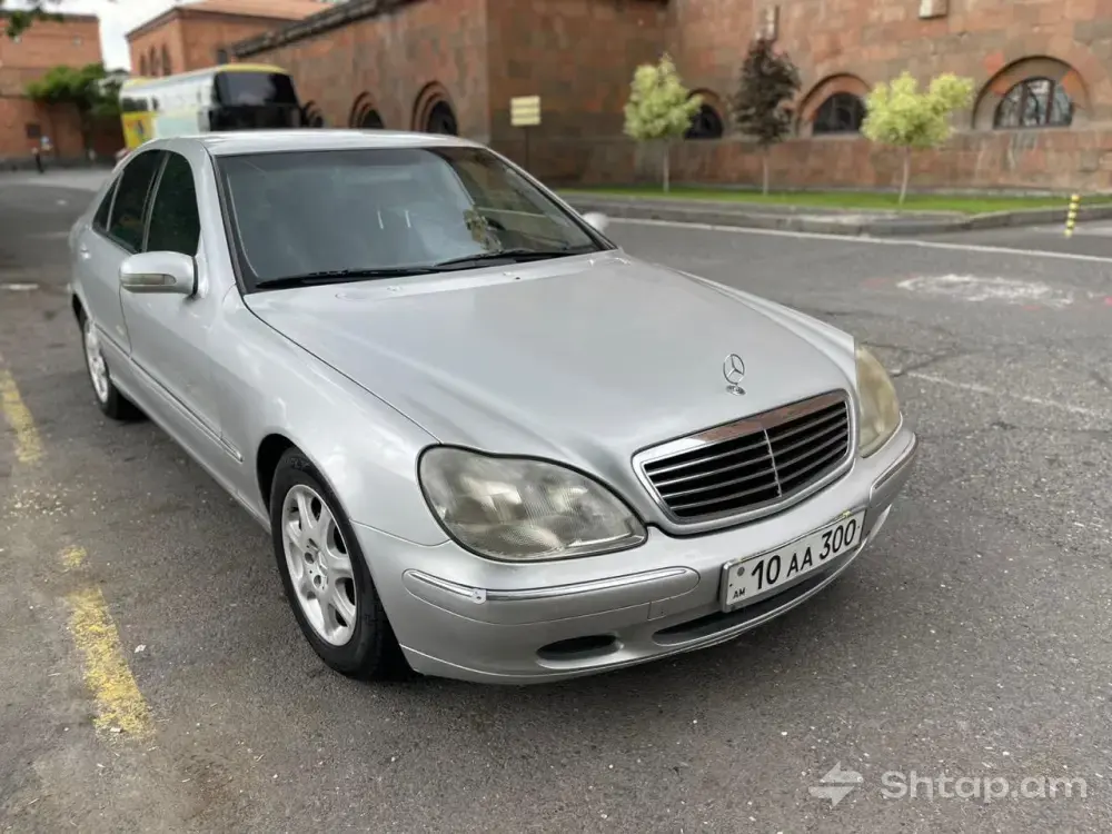 Մերսեդես-Բենց S-Class 1998թ.՝ ճապոնական արտադրության, 3.2 լիտր շարժիչով 0