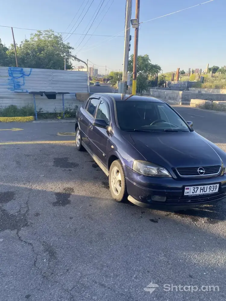 Opel Astra 2003 - Մուգ Կապույտ, Առանց Վթարների 1