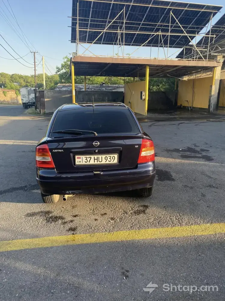 Opel Astra 2003 - Մուգ Կապույտ, Առանց Վթարների 4